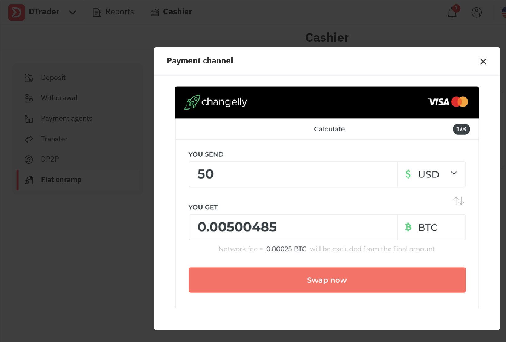 Buy Crypto with Deriv’s Fiat Onramp Services