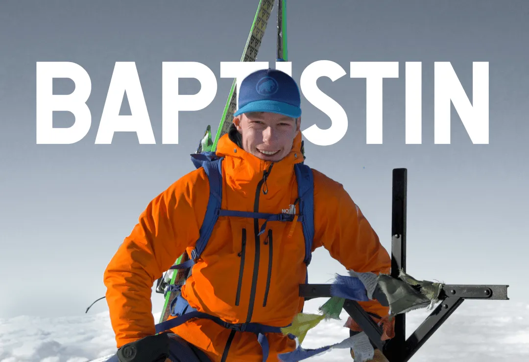 Baptistin Coutance, a mountaineer on the Kahuna team