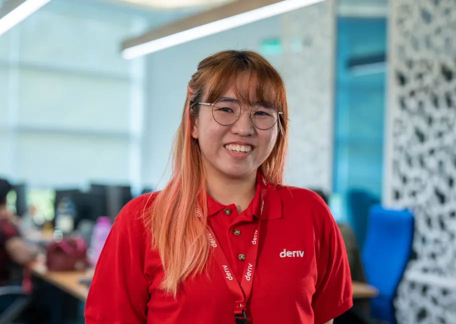 Marketing team lead at Deriv