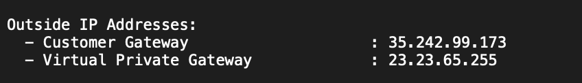 Code for outside IP addresses
