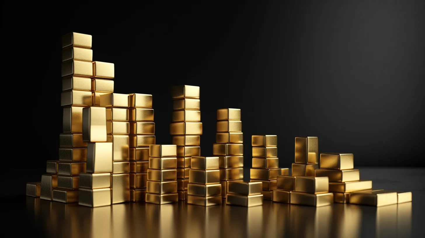 Dollar downtrend fuels gold to a 6-month peak as Fed rate increases stalls