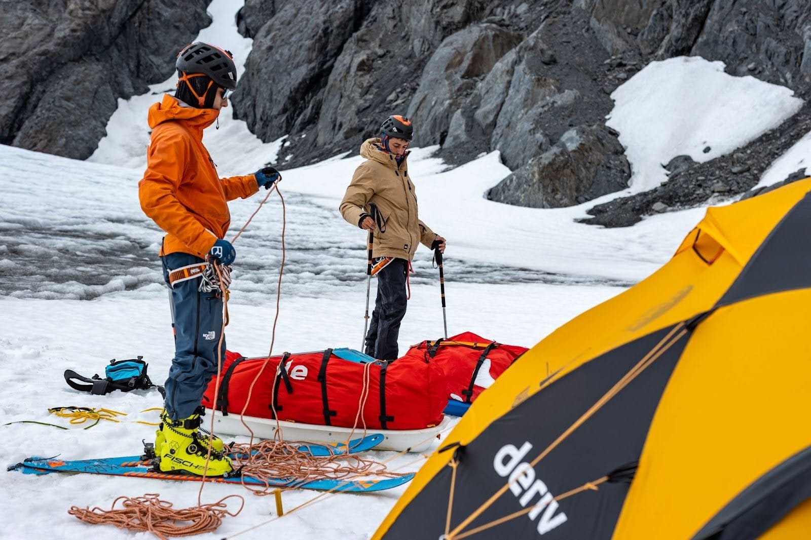 The Kahuna team getting ready for their exploration