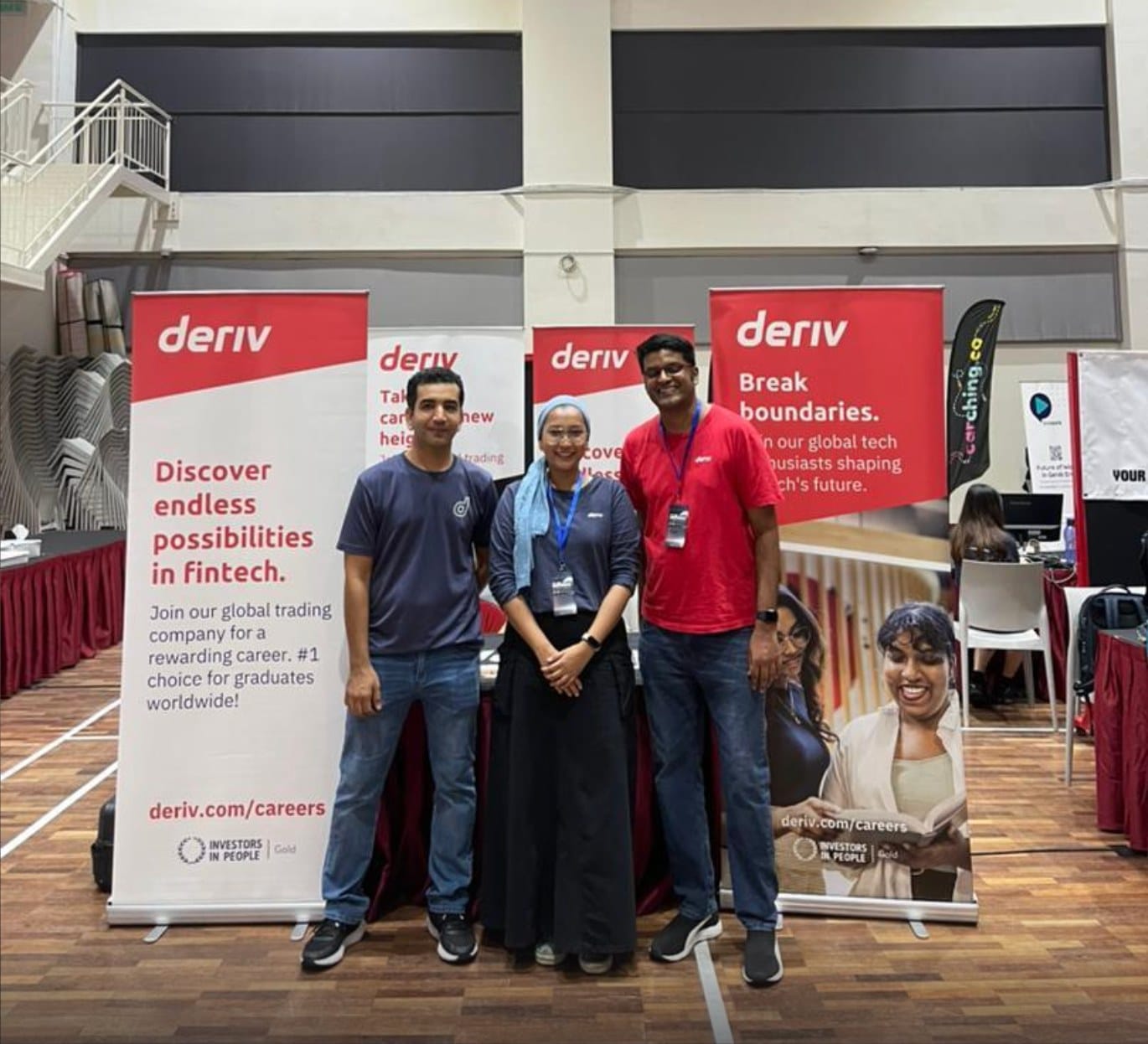 Deriv team at the Taylor’s NexTech Conference